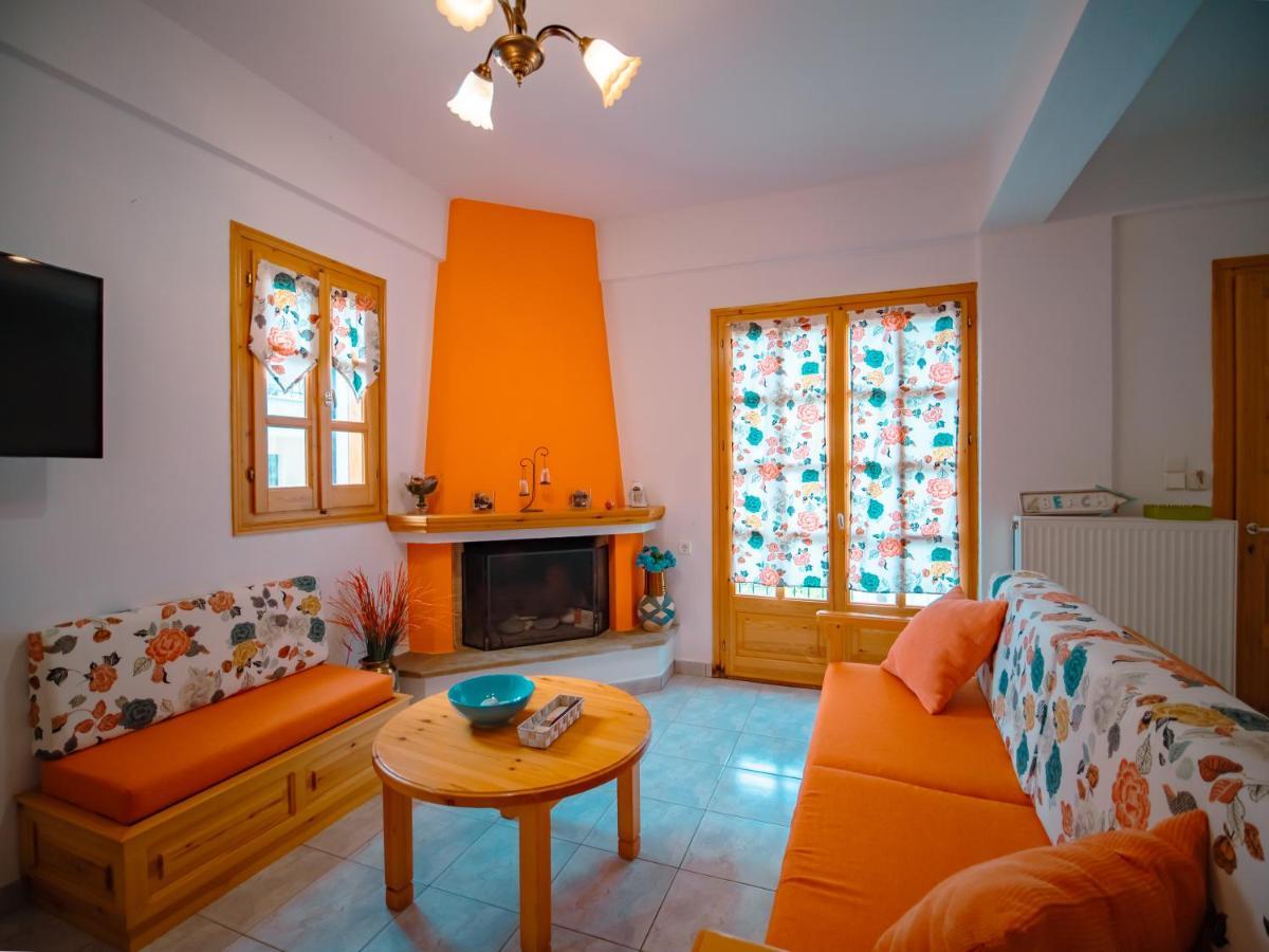 Orange House For Big Families In Damouchari - Delicious Houses Εξωτερικό φωτογραφία