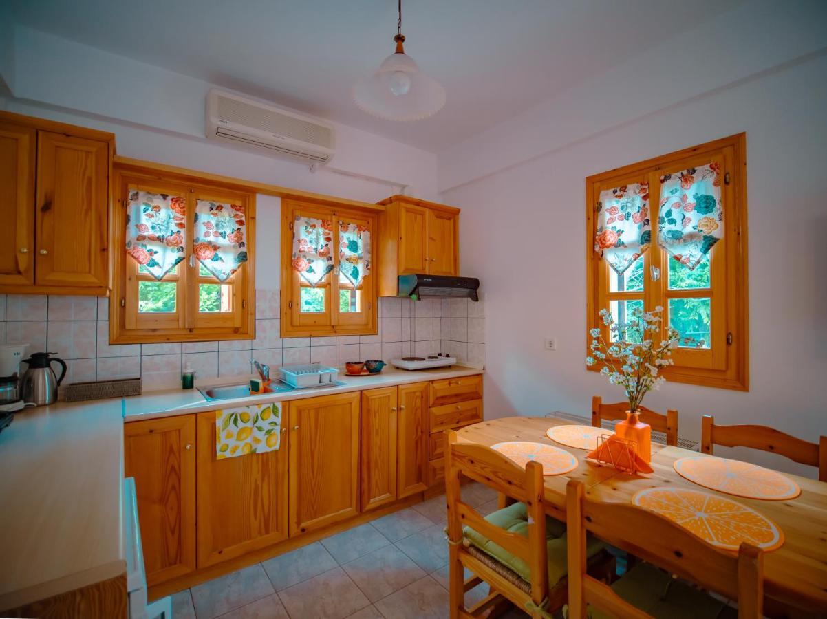 Orange House For Big Families In Damouchari - Delicious Houses Εξωτερικό φωτογραφία
