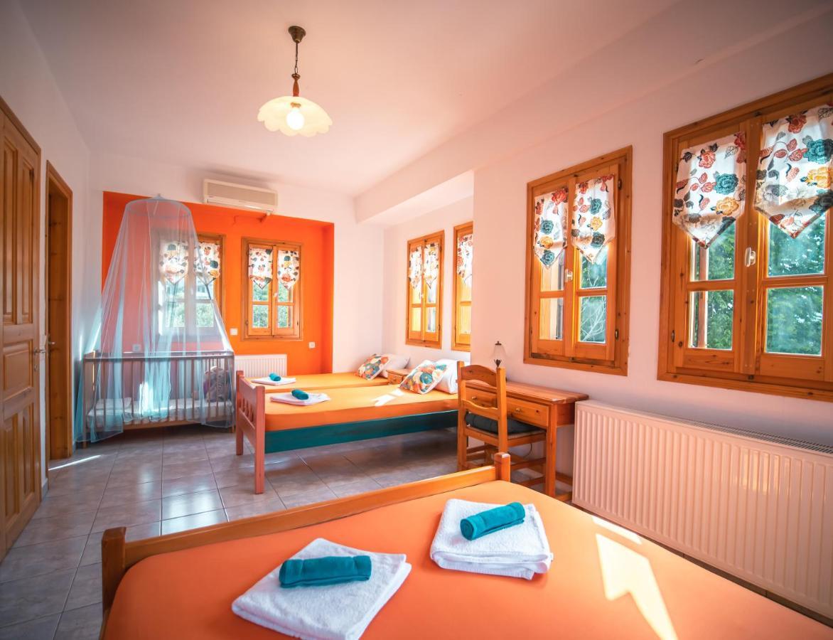 Orange House For Big Families In Damouchari - Delicious Houses Εξωτερικό φωτογραφία