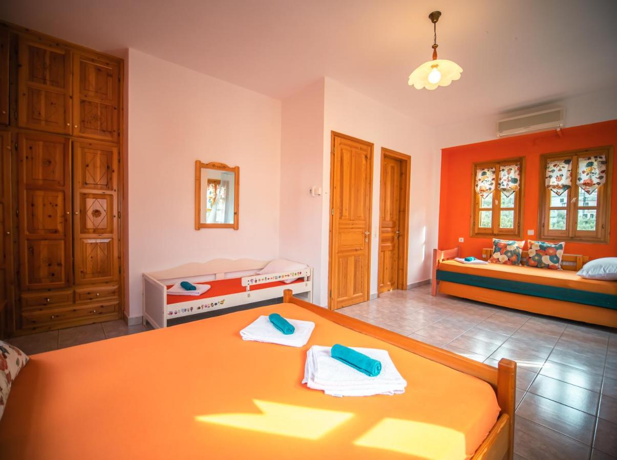 Orange House For Big Families In Damouchari - Delicious Houses Εξωτερικό φωτογραφία
