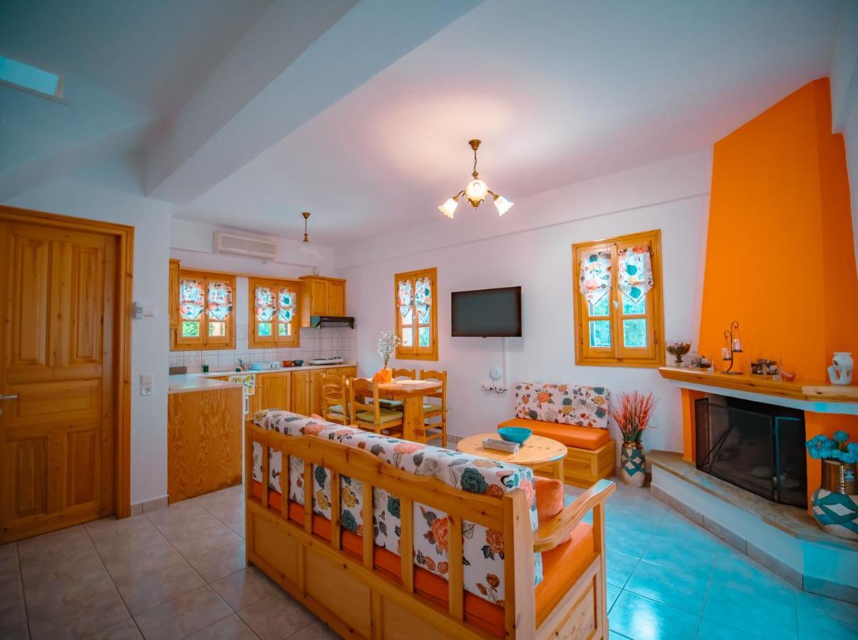 Orange House For Big Families In Damouchari - Delicious Houses Εξωτερικό φωτογραφία