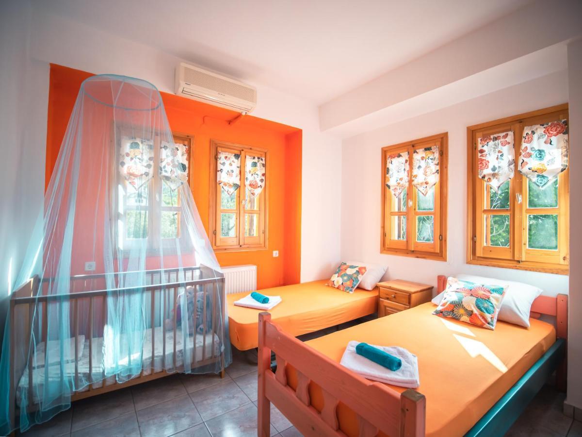 Orange House For Big Families In Damouchari - Delicious Houses Εξωτερικό φωτογραφία