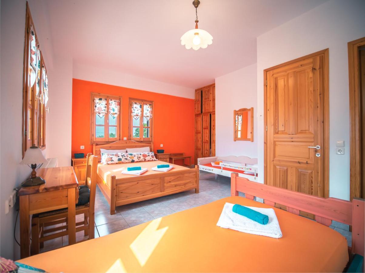 Orange House For Big Families In Damouchari - Delicious Houses Εξωτερικό φωτογραφία