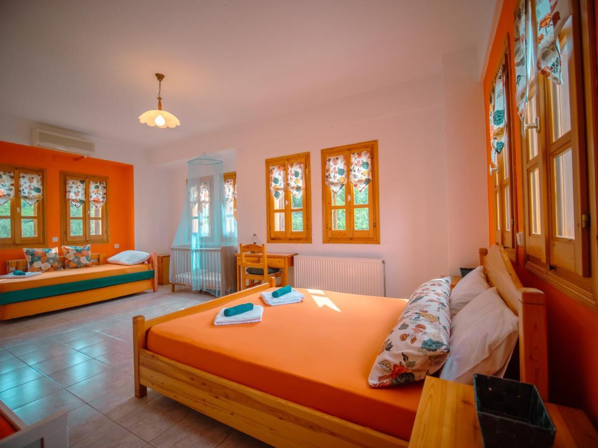 Orange House For Big Families In Damouchari - Delicious Houses Εξωτερικό φωτογραφία