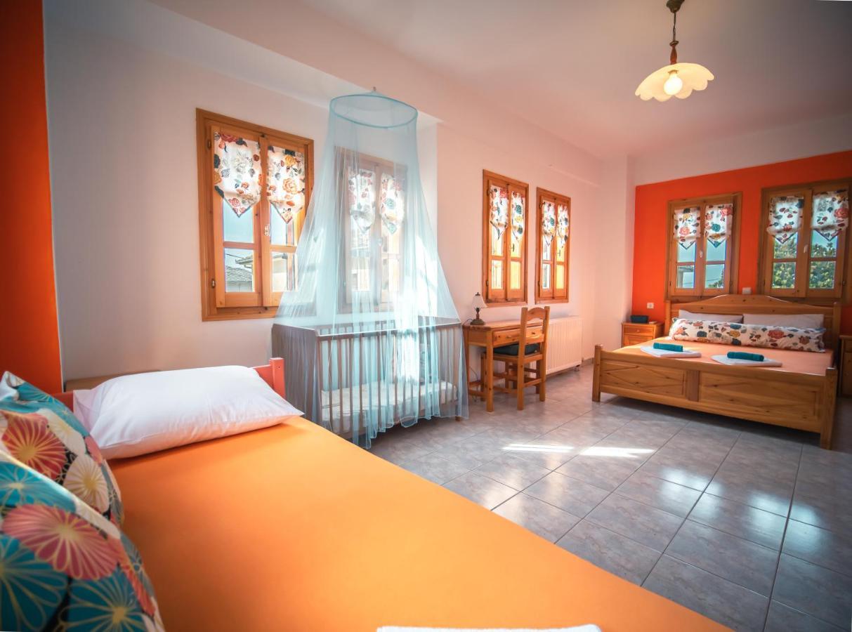 Orange House For Big Families In Damouchari - Delicious Houses Εξωτερικό φωτογραφία